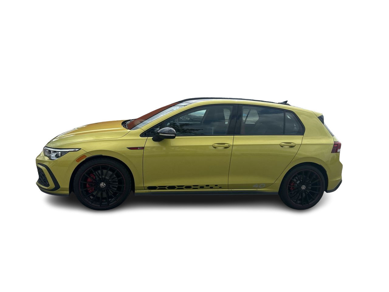 Certified Used 2023 Pomelo Yellow Metallic with black roof Volkswagen 40th Anniversary image 17