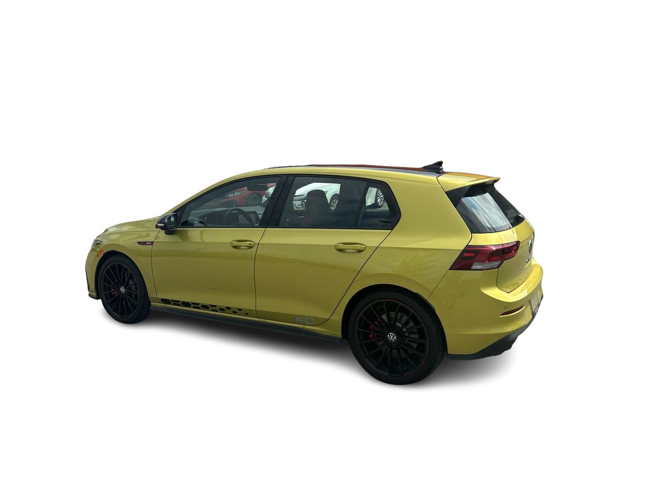 Certified Used 2023 Pomelo Yellow Metallic with black roof Volkswagen 40th Anniversary image 3