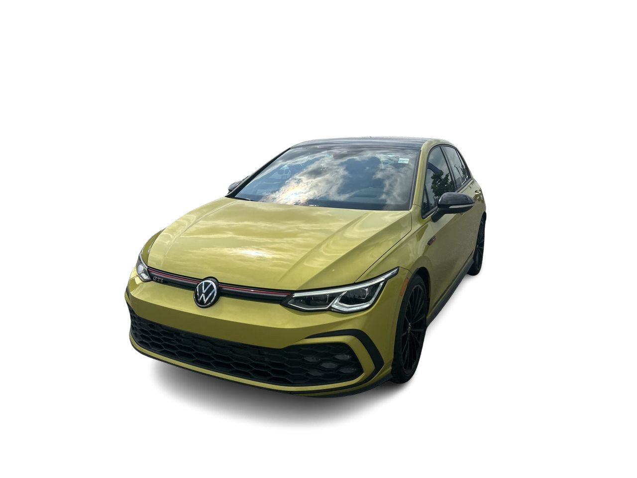 Certified Used 2023 Pomelo Yellow Metallic with black roof Volkswagen 40th Anniversary image 14