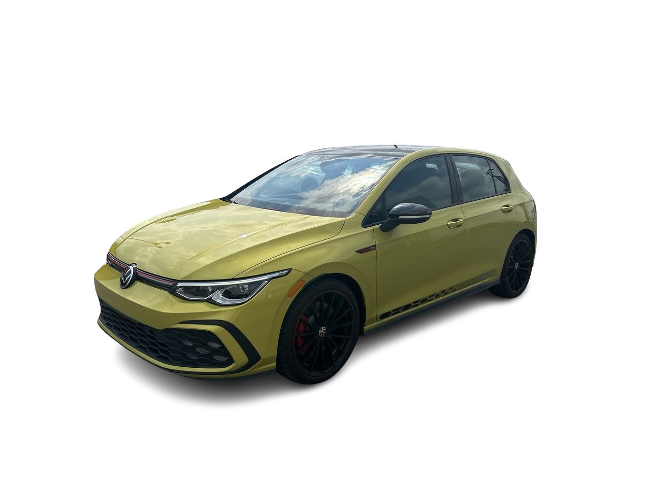 Certified Used 2023 Pomelo Yellow Metallic with black roof Volkswagen 40th Anniversary image 15