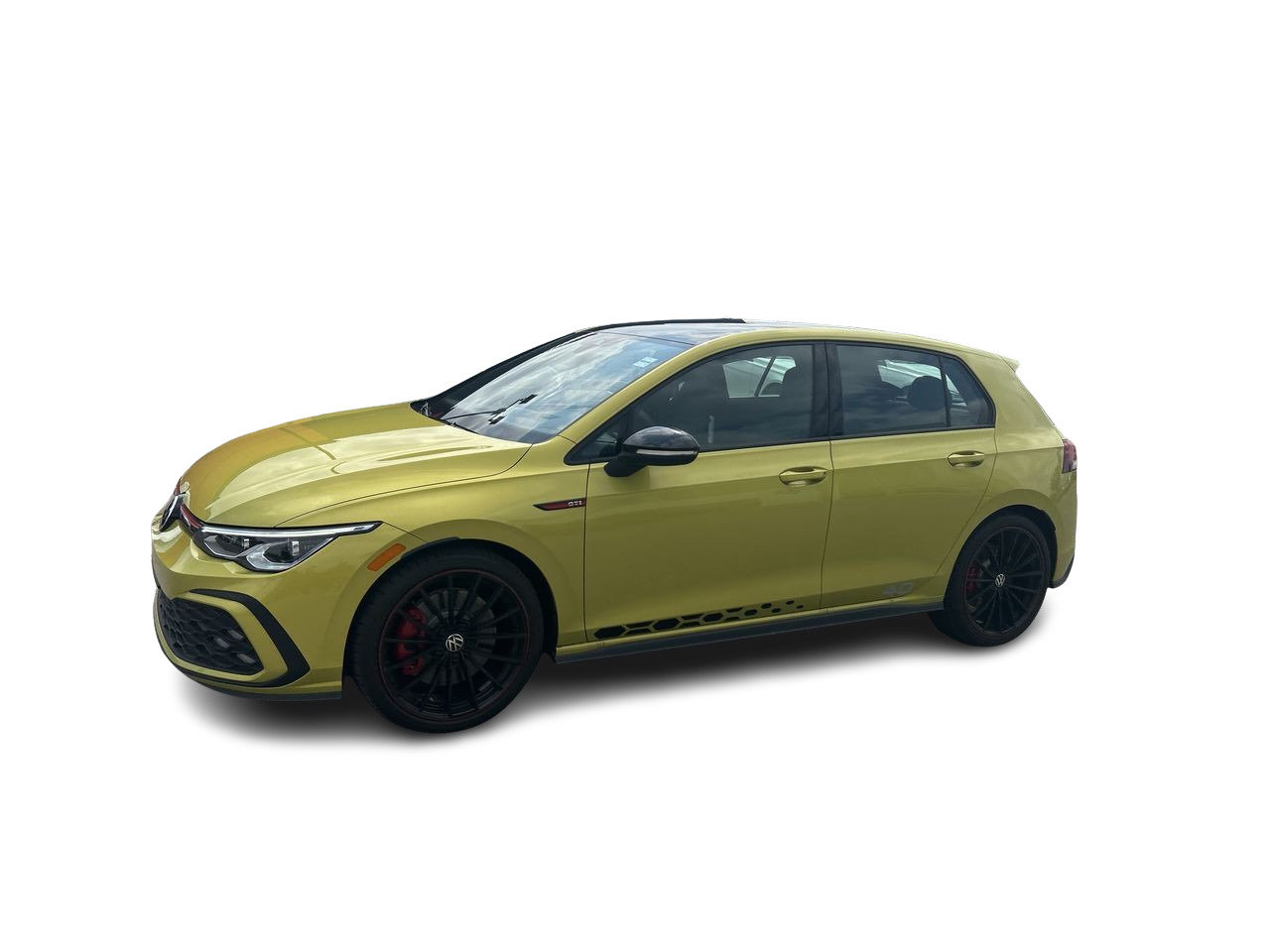 Certified Used 2023 Pomelo Yellow Metallic with black roof Volkswagen 40th Anniversary image 16