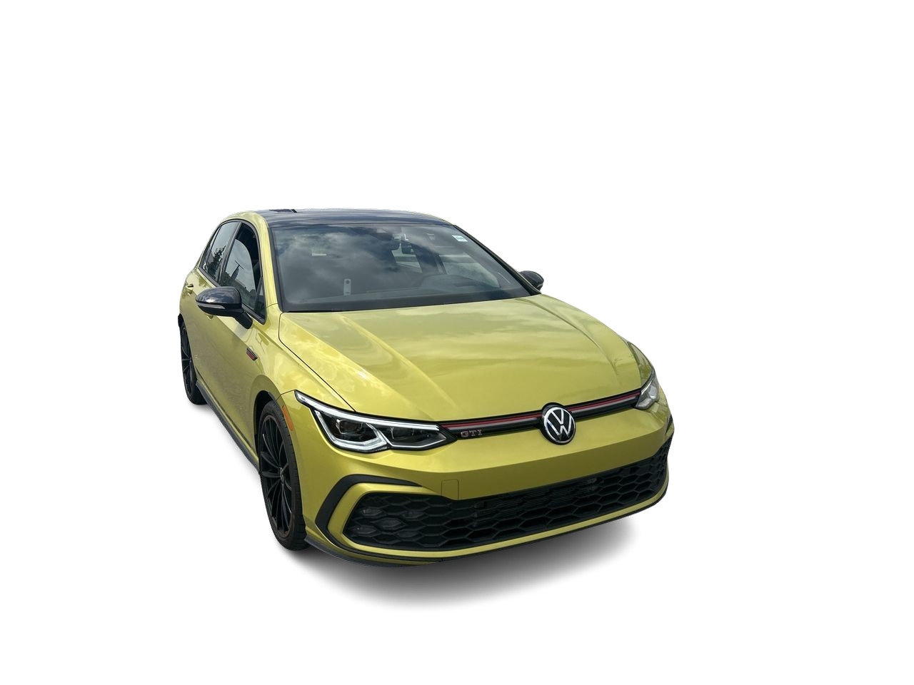 Certified Used 2023 Pomelo Yellow Metallic with black roof Volkswagen 40th Anniversary image 12