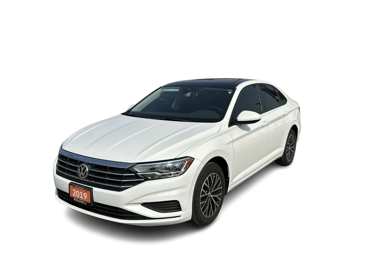 Certified Used 2019 Pure White Volkswagen Highline image 3