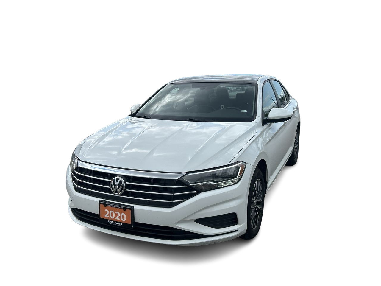 Certified Used 2020 Pure White Volkswagen Highline image 2