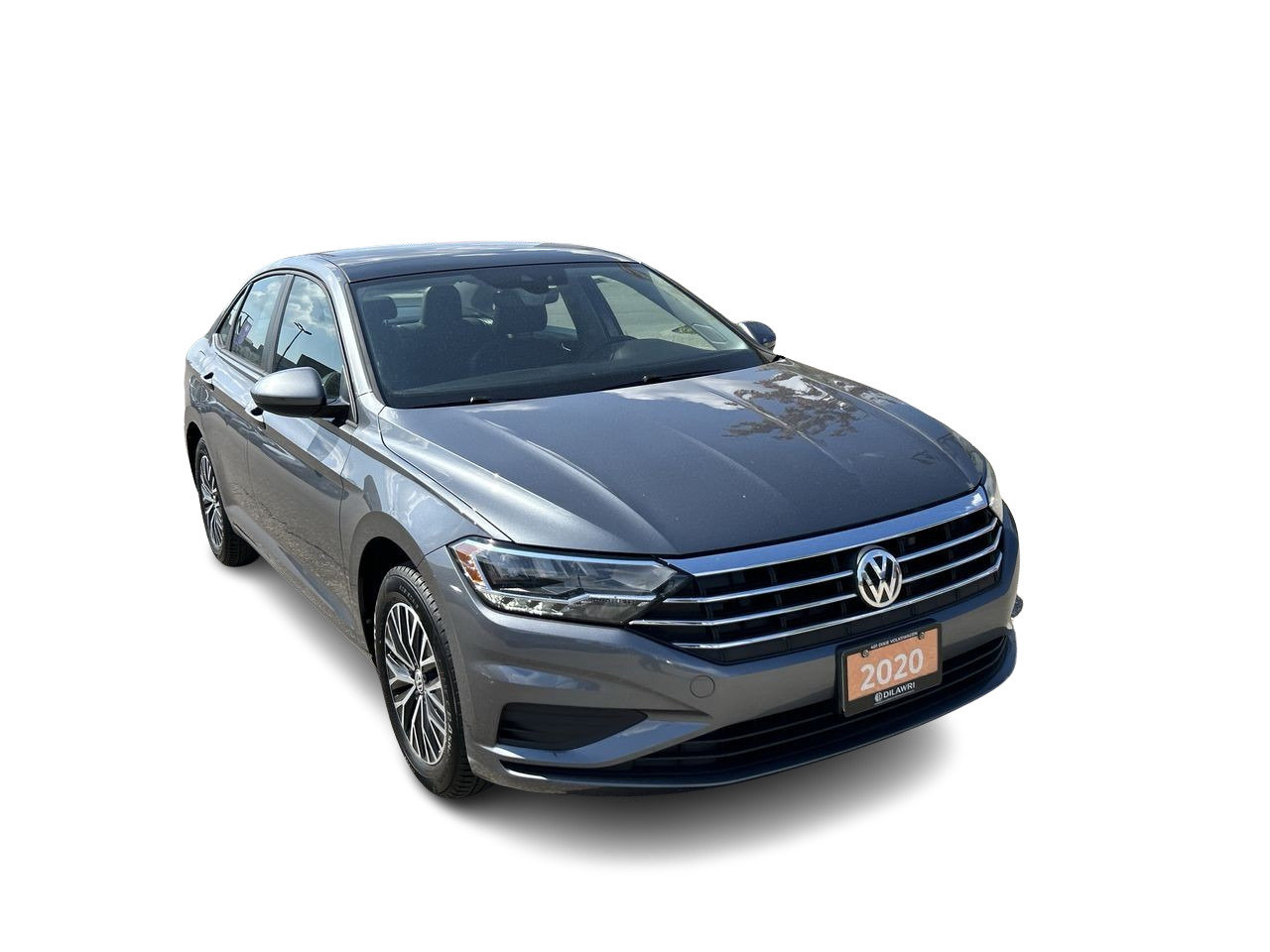 Certified Used 2020 Platinum Grey Met Volkswagen Highline image 15