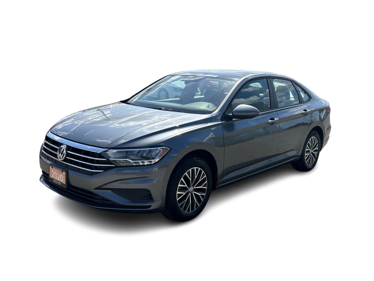 Certified Used 2020 Platinum Grey Met Volkswagen Highline image 2
