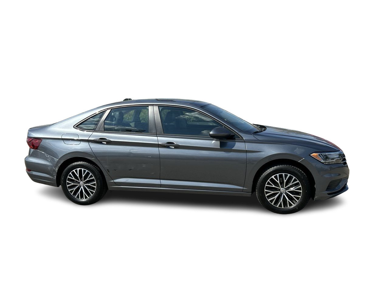 Certified Used 2020 Platinum Grey Met Volkswagen Highline image 13