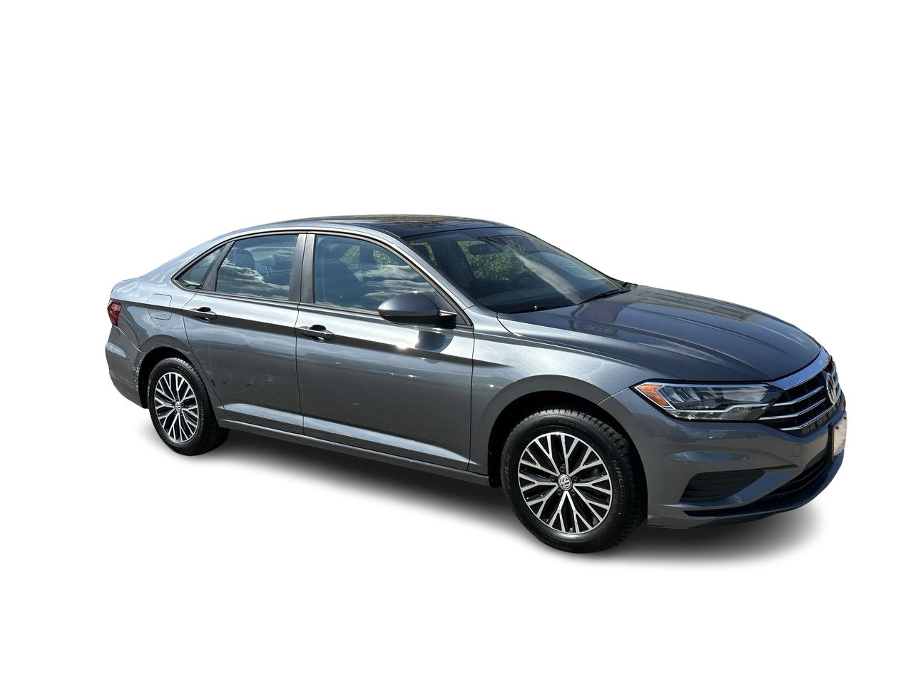 Certified Used 2020 Platinum Grey Met Volkswagen Highline image 14