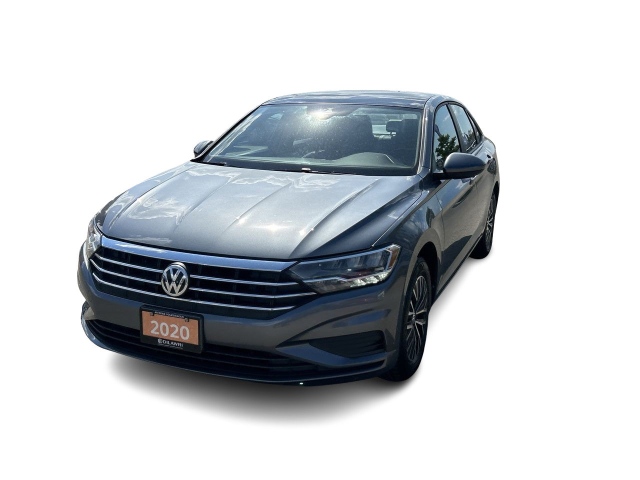 Certified Used 2020 Platinum Grey Met Volkswagen Highline image 17