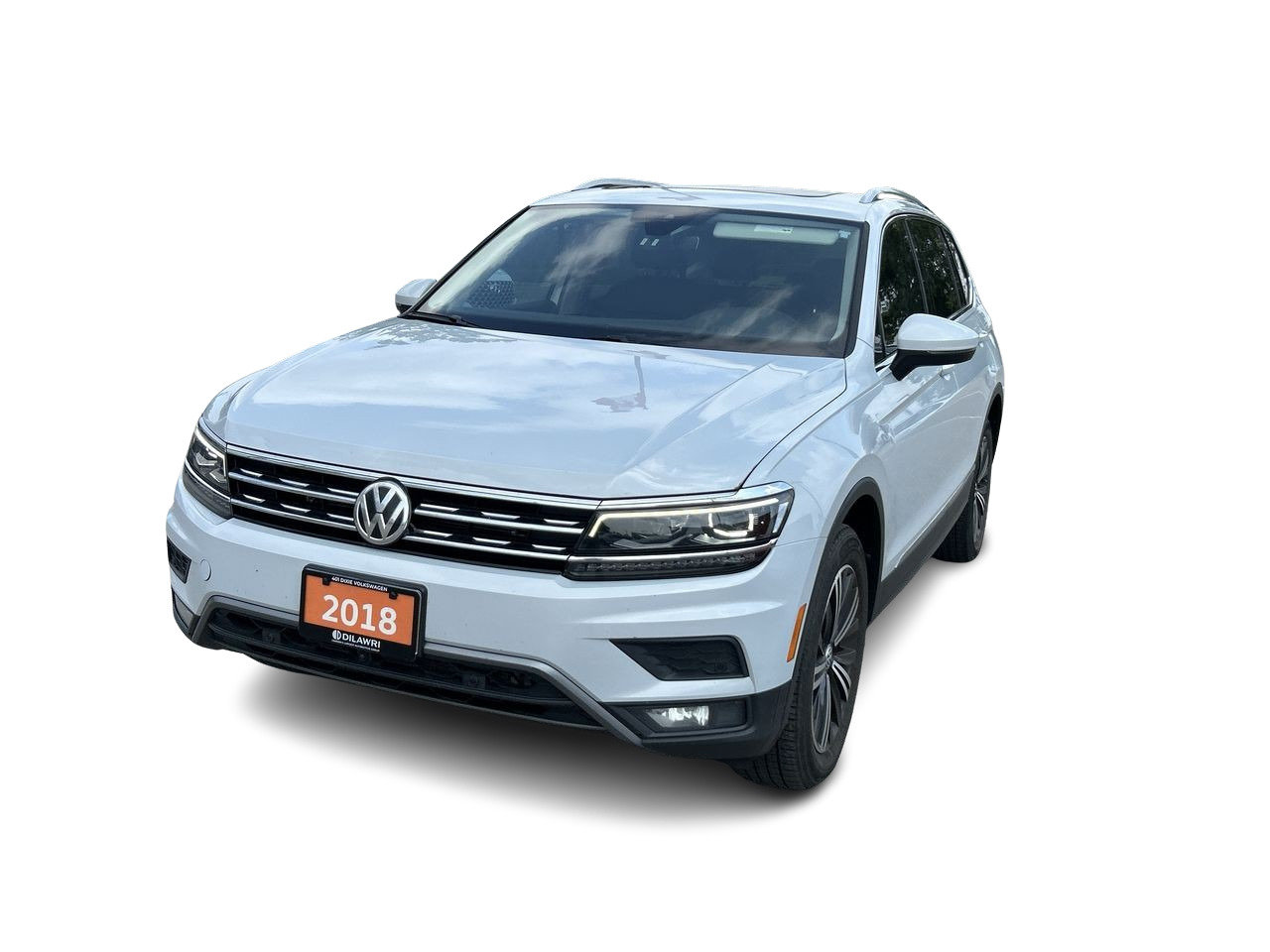 Certified Used 2018 Pure White Volkswagen Highline image 16
