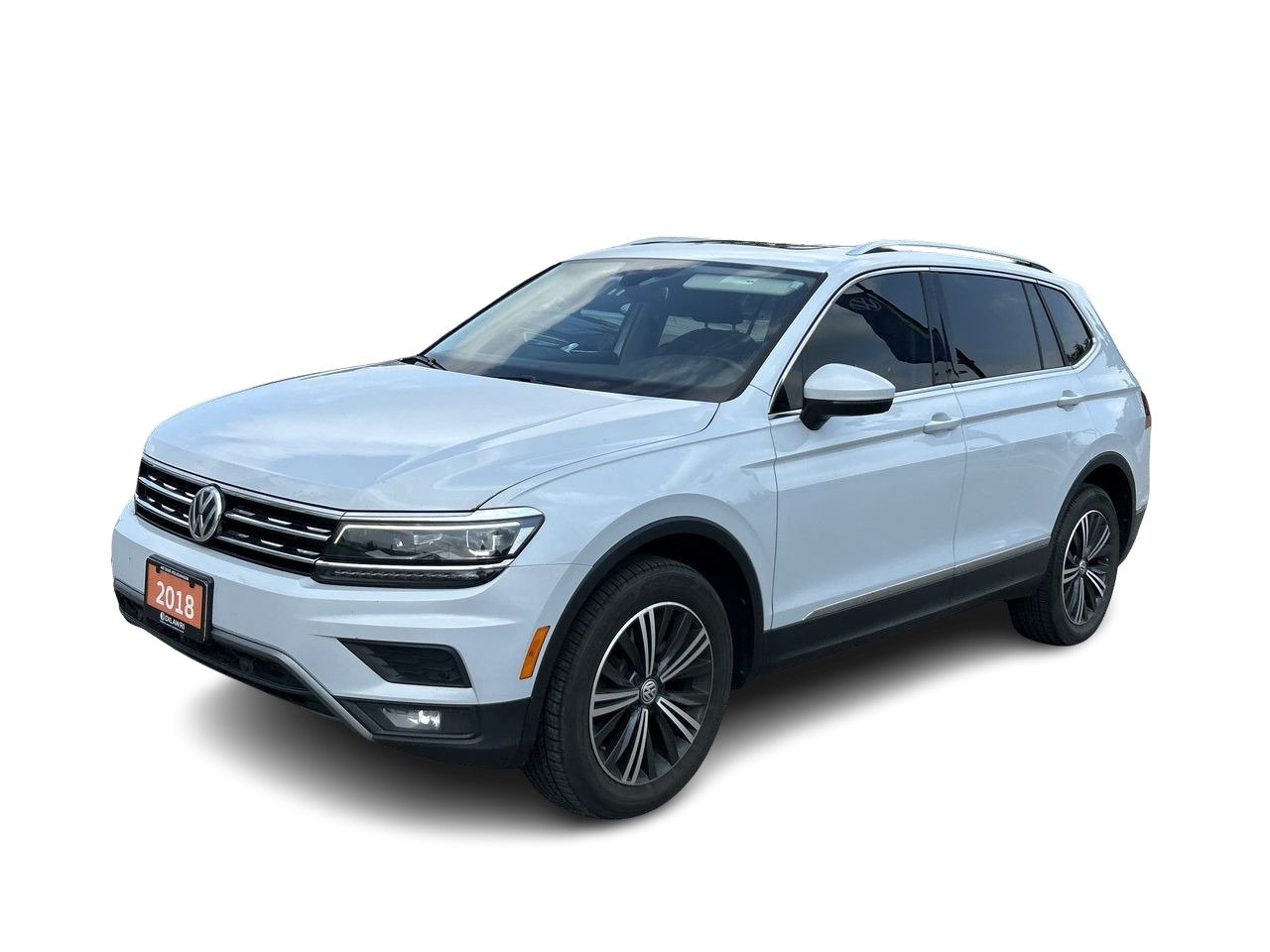 Certified Used 2018 Pure White Volkswagen Highline image 17