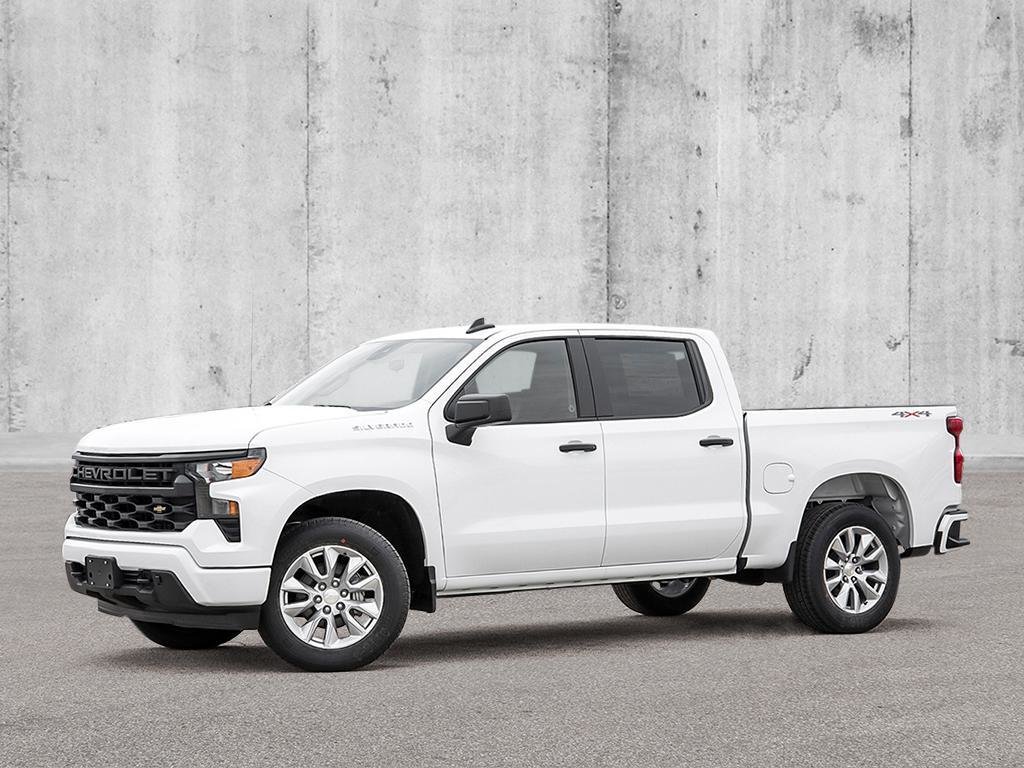 Summit White 2026 Chevrolet Silverado 1500 Pickup Truck Four-Wheel Drive Automatic