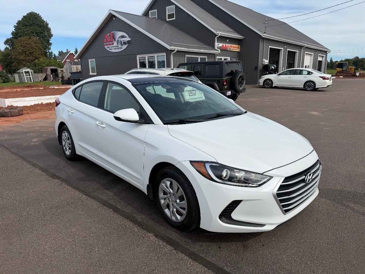2017 Hyundai Elantra Sedan Manual