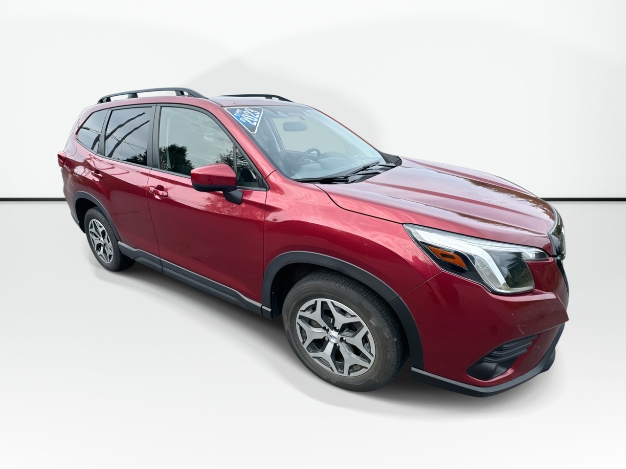Crimson Red Pearl 2023 Subaru Forester Wagon Continuously Variable Transmission