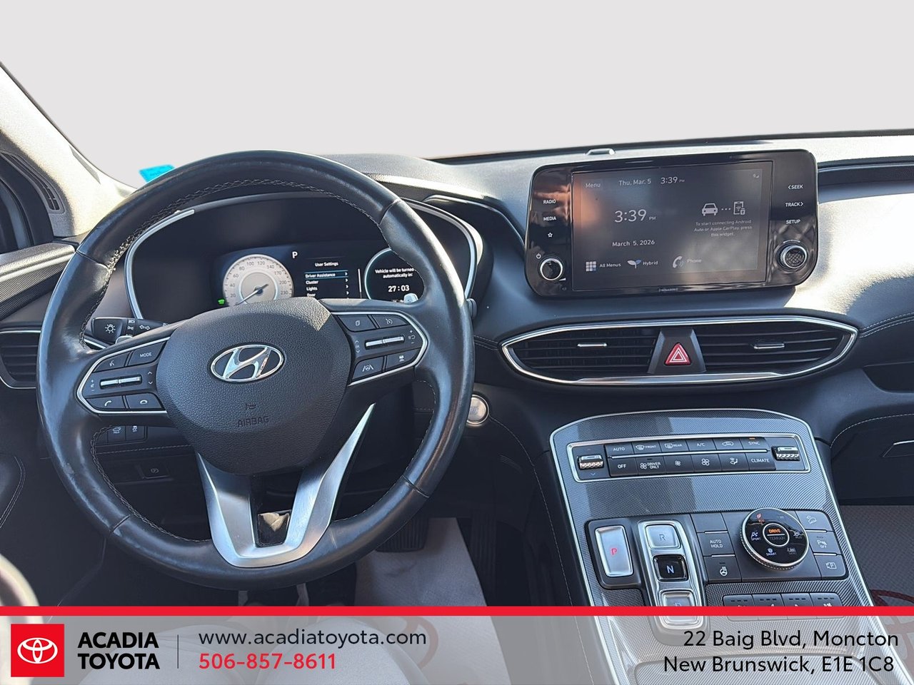 2021 Hyundai Santa Fe Hybrid Luxury-13