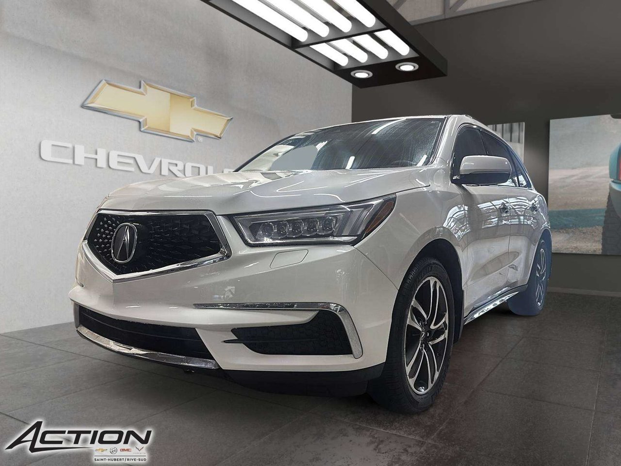 White Diamond Pearl 2017 Acura MDX SUV / Crossover Automatic