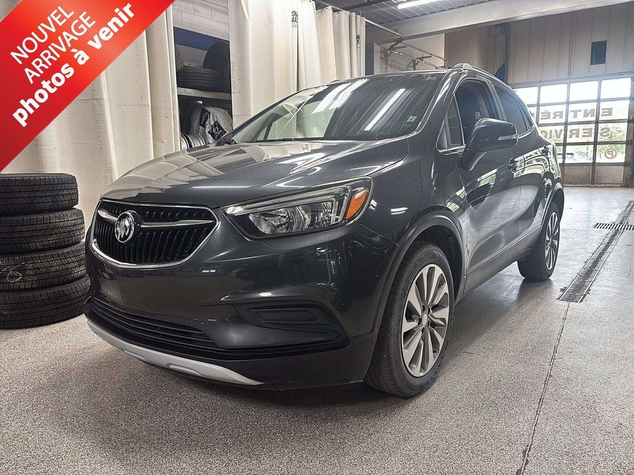 Black (Charcoal) 2017 Buick Encore Preferred FWD SUV / Crossover Front-Wheel Drive Automatic