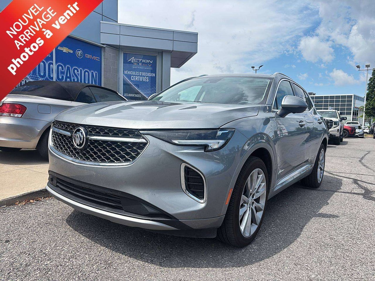 Gray 2023 Buick Envision SUV / Crossover All-Wheel Drive Automatic