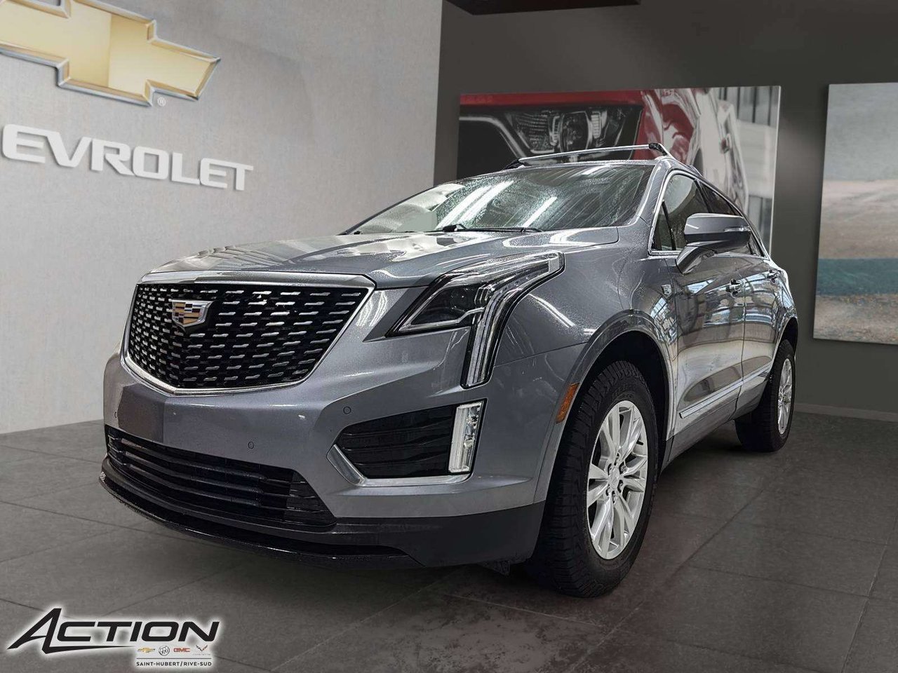 Black 2021 Cadillac XT5 SUV / Crossover Four-Wheel Drive Automatic