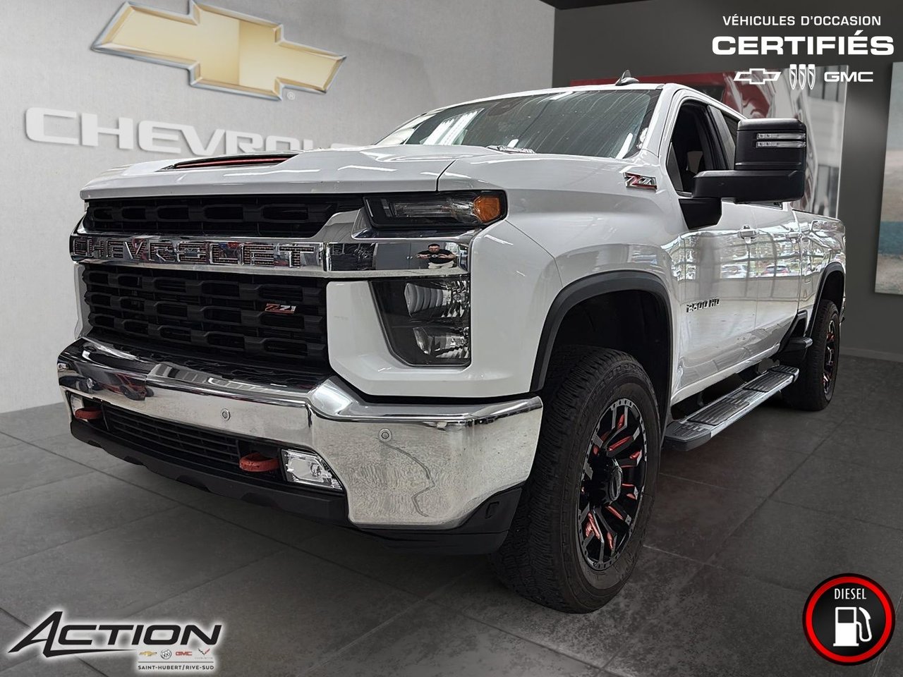 Summit White 2022 Chevrolet Silverado 2500HD Pickup Truck Four-Wheel Drive Automatic