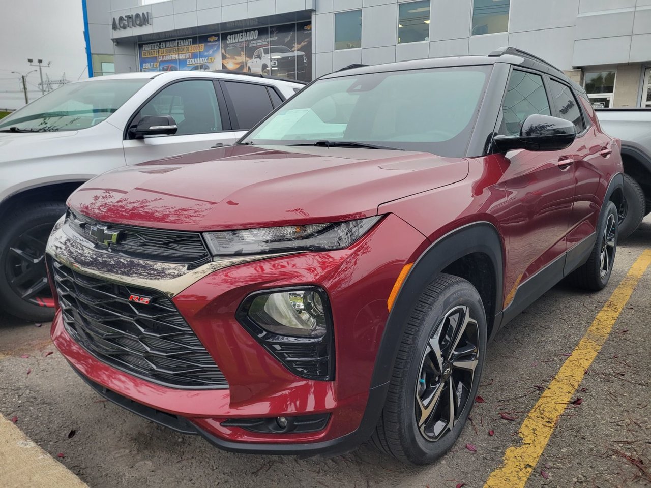 Red (Crimson Metallic) 2022 Chevrolet Trailblazer SUV / Crossover Four-Wheel Drive Automatic