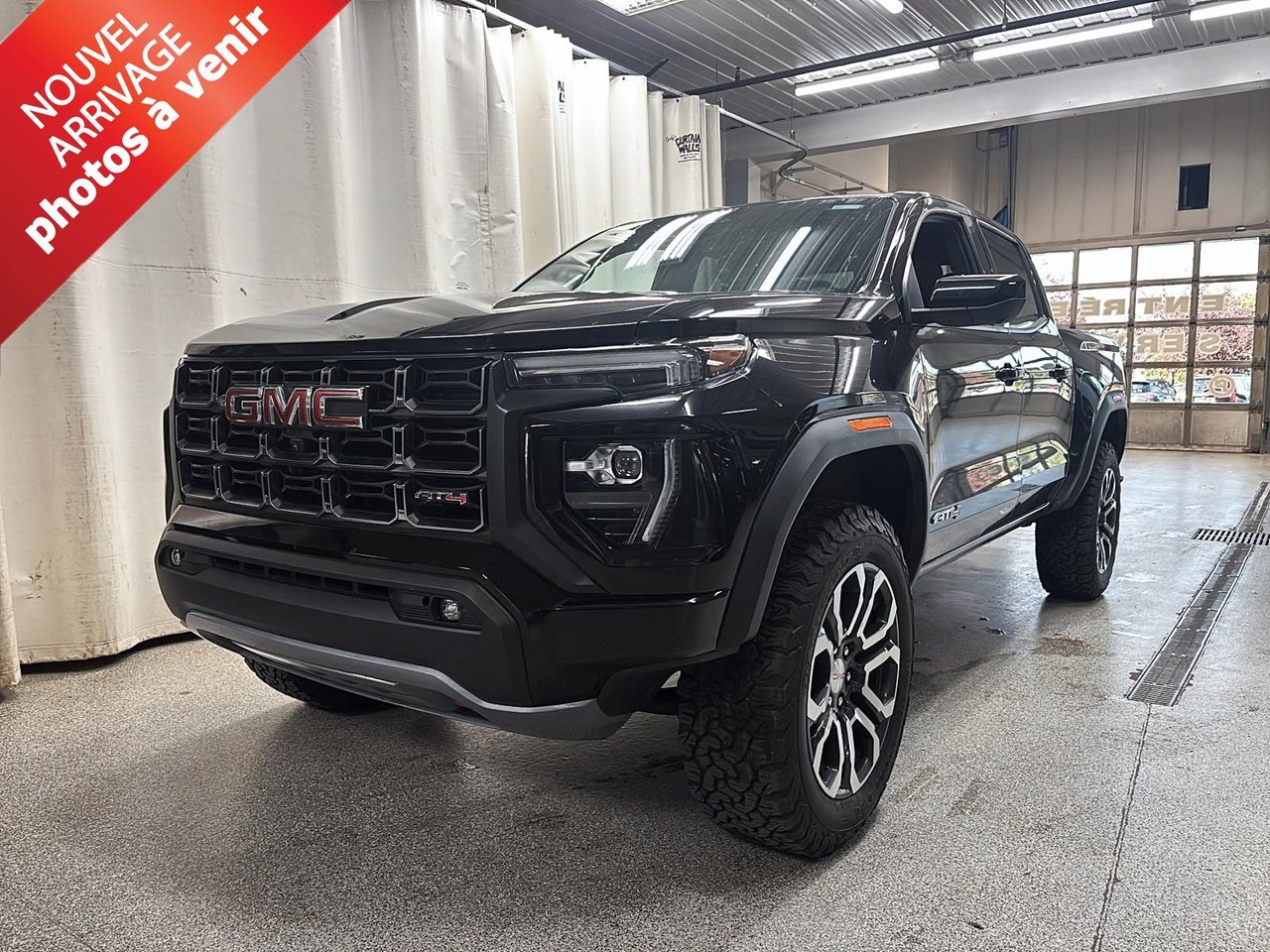 Onyx Black 2024 GMC Canyon Pickup Truck Four-Wheel Drive Automatic