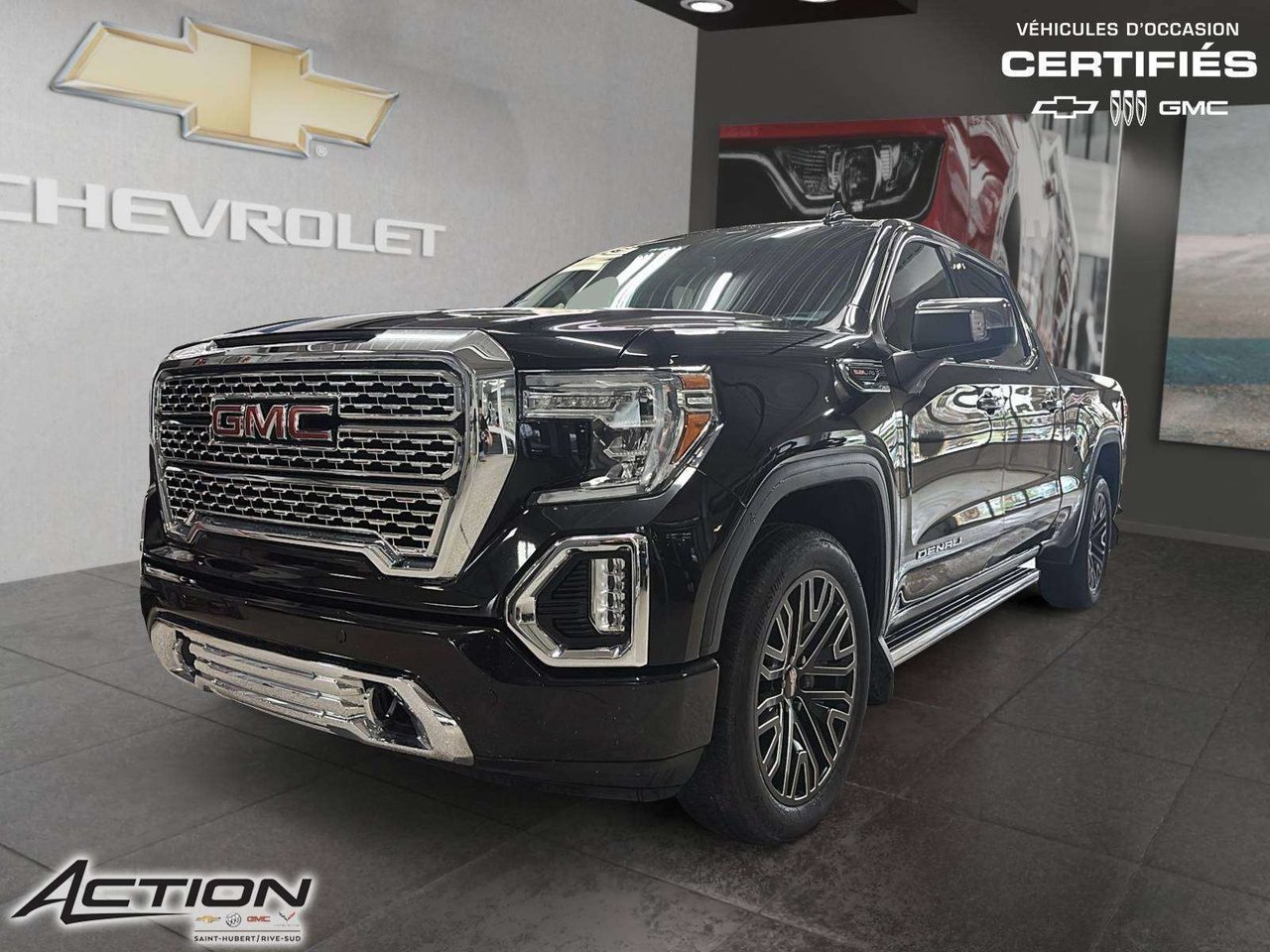 Black 2022 GMC Sierra 1500 Limited Pickup Truck Four-Wheel Drive Automatic
