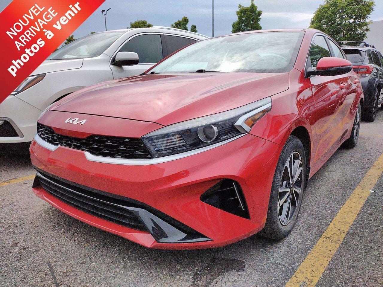 Radiant Red 2022 Kia Forte Sedan Automatic