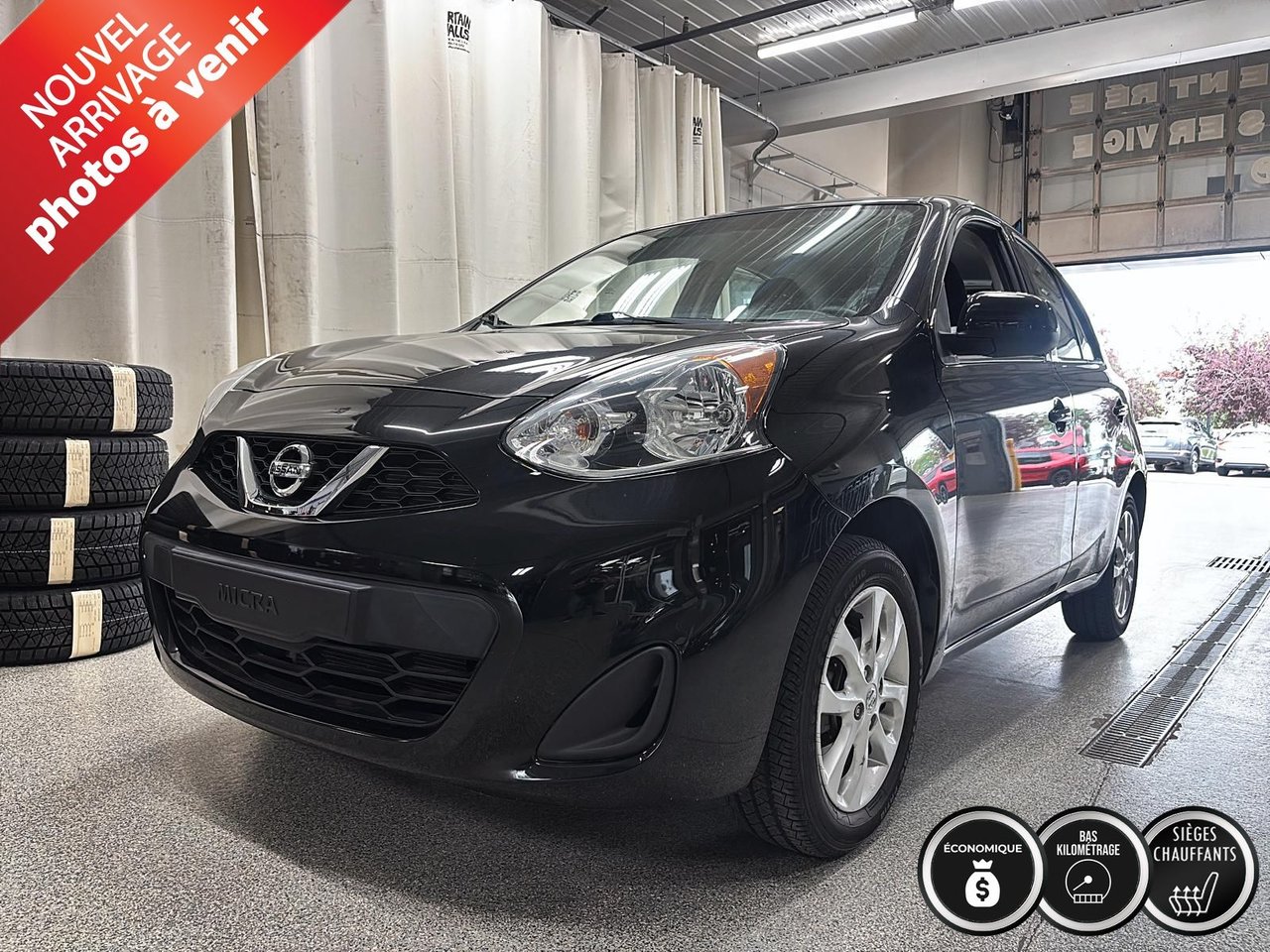 Super Black 2018 Nissan Micra Hatchback