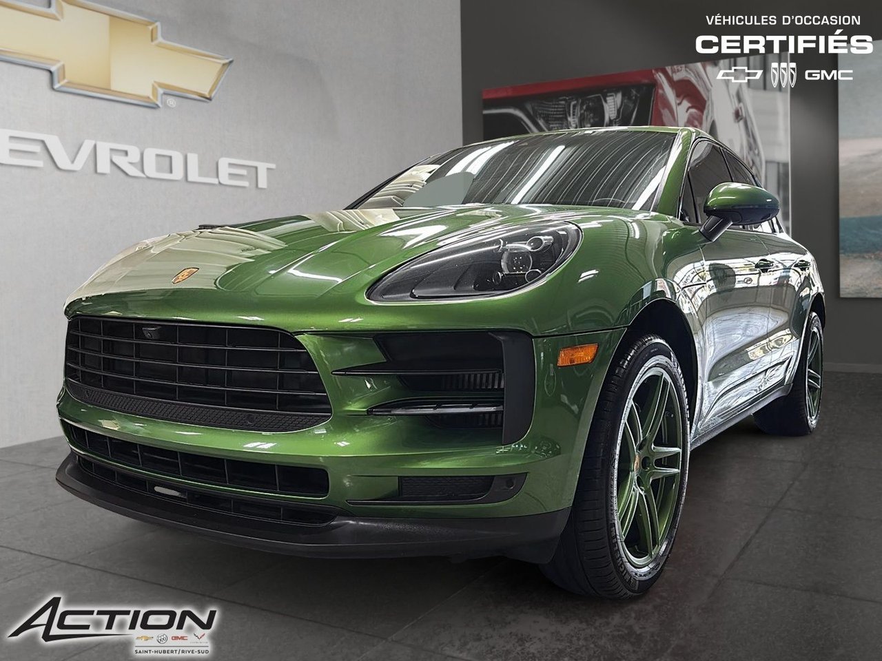 Mamba Green Metallic 2021 Porsche Macan SUV / Crossover All-Wheel Drive Automatic