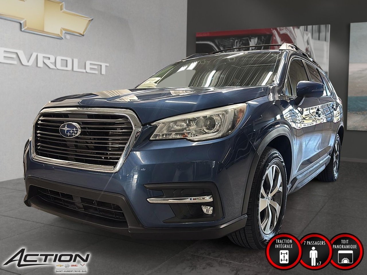 Abyss Blue Pearl 2019 Subaru Ascent SUV / Crossover Continuously Variable Transmission