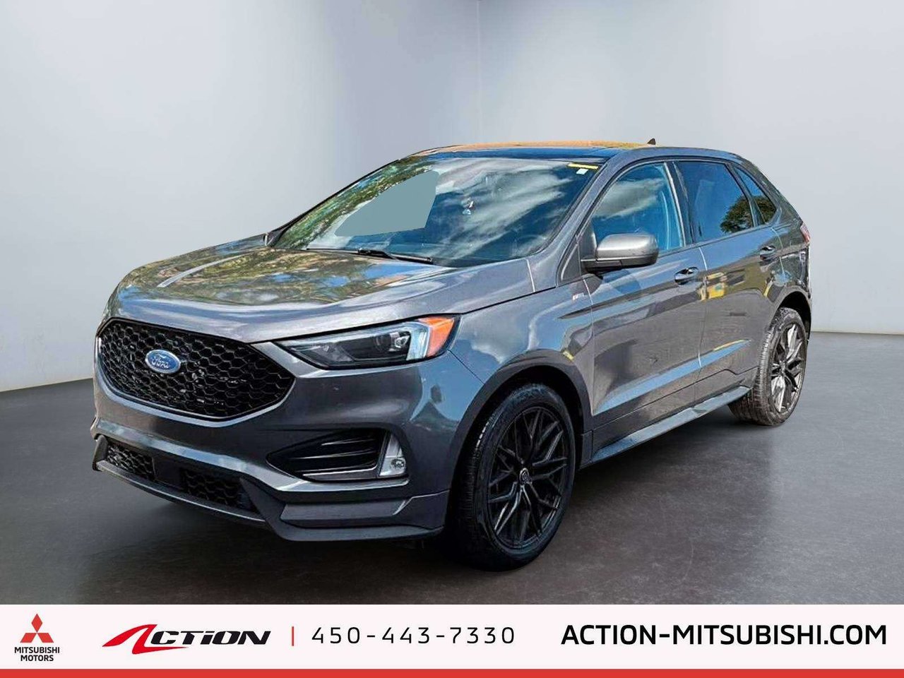 Gray 2021 Ford Edge SUV / Crossover All-Wheel Drive Automatic