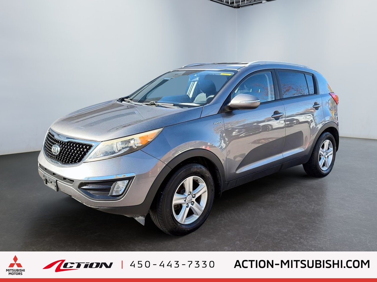 Mineral Silver Metallic 2016 Kia Sportage SUV / Crossover All-Wheel Drive Automatic