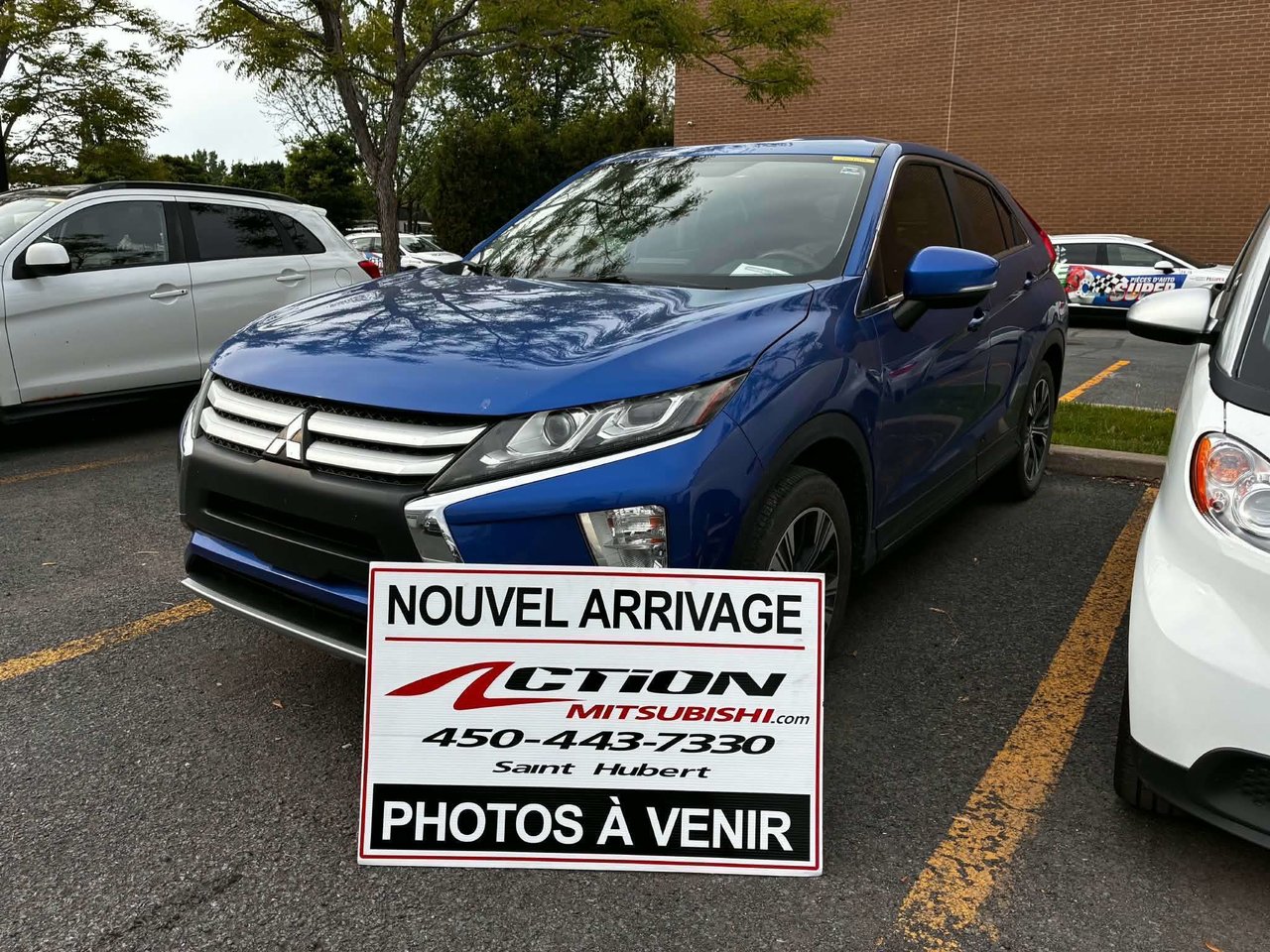 Octane Blue Pearl 2018 Mitsubishi Eclipse Cross SUV / Crossover All-Wheel Drive Automatic