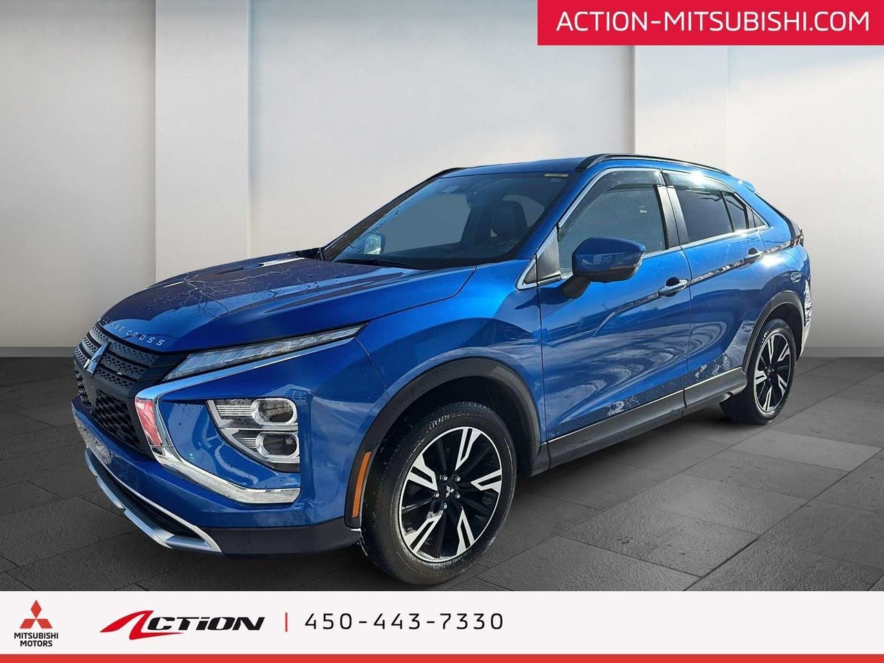Octane Blue Pearl 2023 Mitsubishi Eclipse Cross SUV / Crossover All-Wheel Drive Automatic