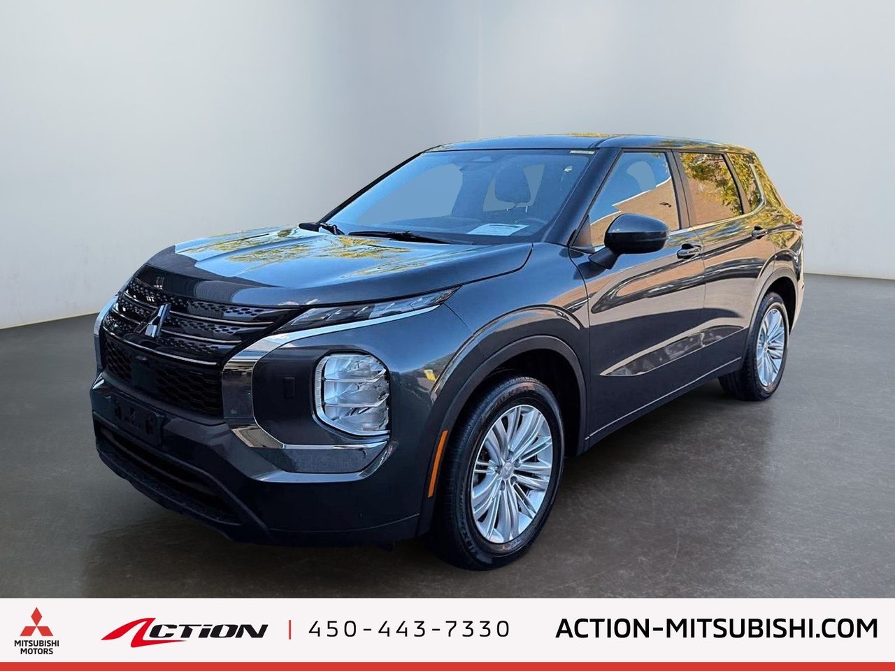 Gray (Titanium Grey) 2024 Mitsubishi Outlander SUV / Crossover All-Wheel Drive 