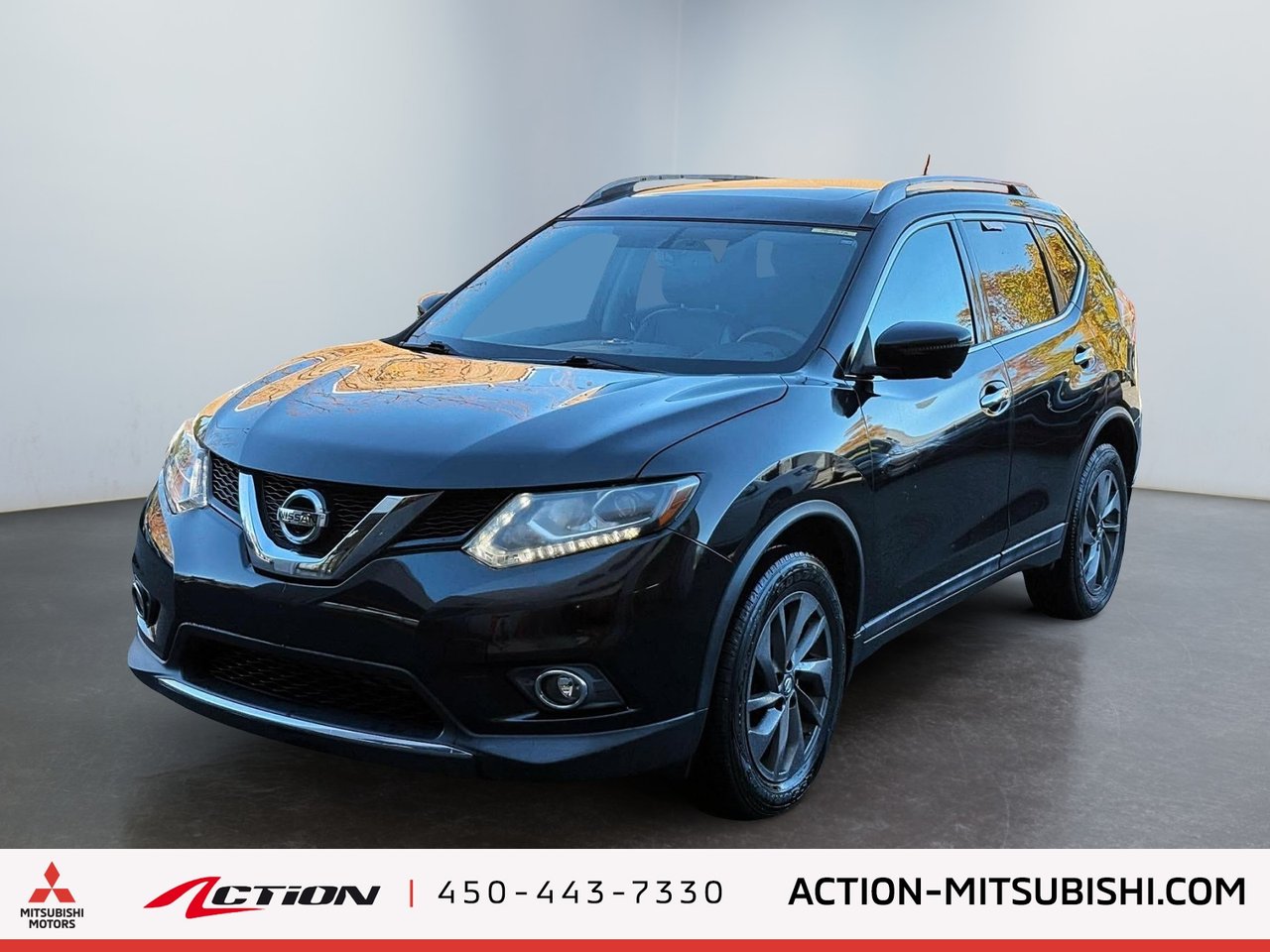 Gray (Magnetic Black Metallic) 2016 Nissan Rogue SUV / Crossover All-Wheel Drive Automatic