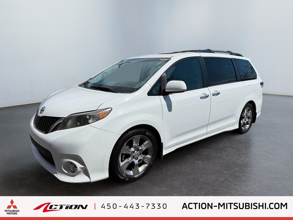 Alpine White 2014 Toyota Sienna SE 8-Passenger Minivan Front-Wheel Drive Automatic