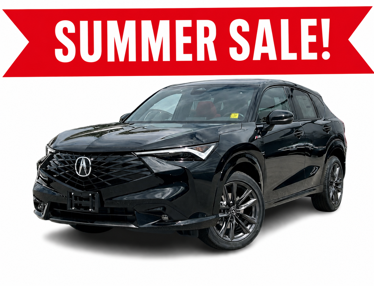 Crystal Black Pearl 2025 Acura ADX SUV / Crossover All-Wheel Drive Automatic