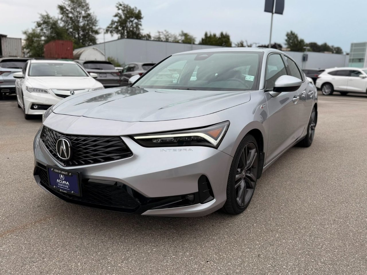 Lunar Silver Met 2023 Acura Integra Sedan Front-Wheel Drive Automatic