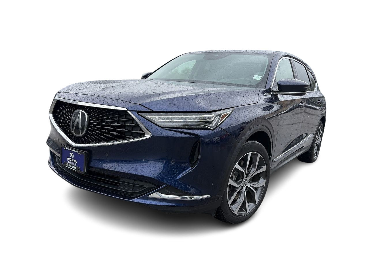 Black (Obsidian Blue Pearl) 2022 Acura MDX SUV / Crossover All-Wheel Drive Automatic