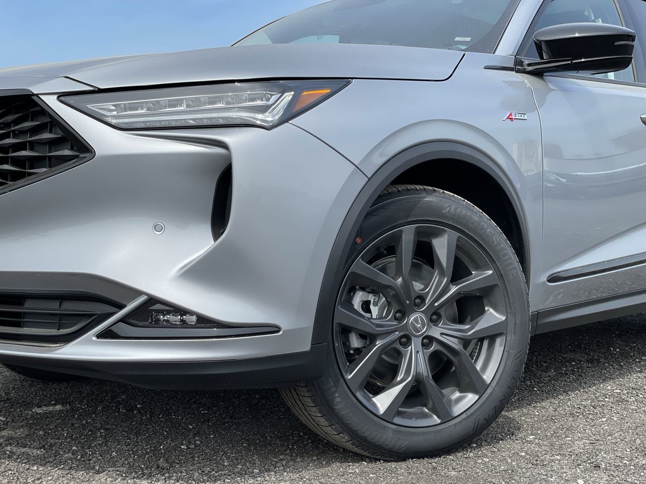 New 2023 Lunar Silver Metallic Acura A-Spec image 10