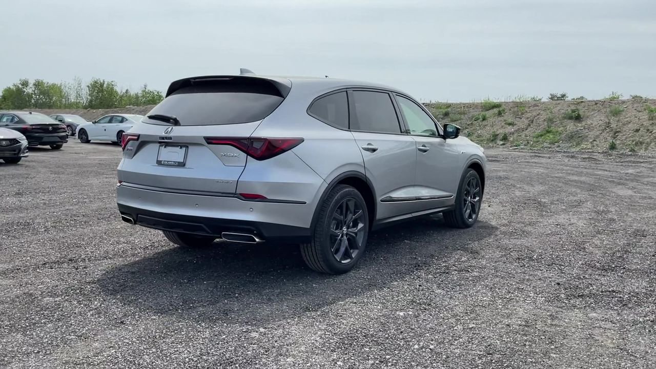 New 2023 Lunar Silver Metallic Acura A-Spec image 8