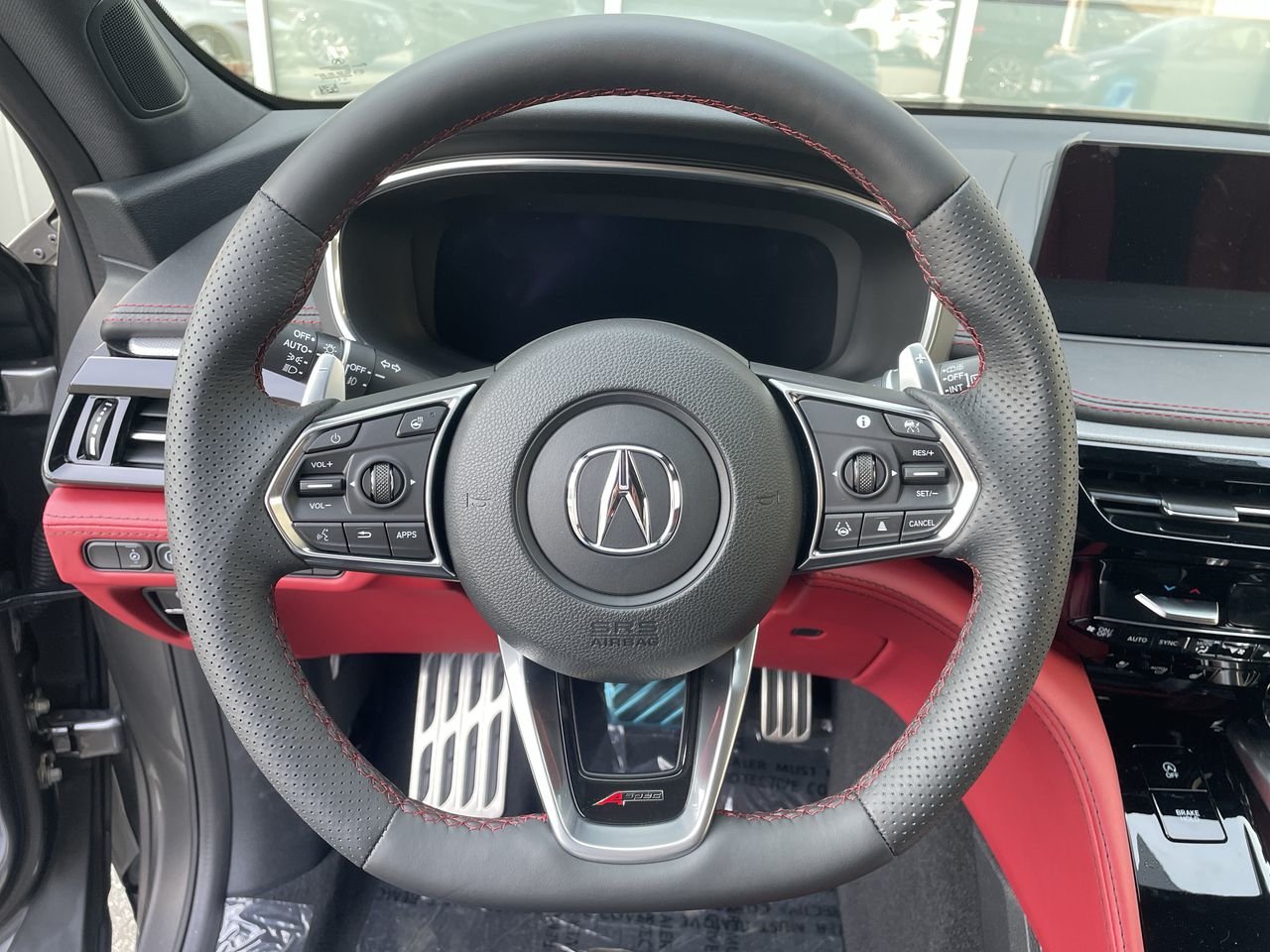 Certified Used 2023 Liquid Carbon Met Acura SH-AWD at A-Spec image 22