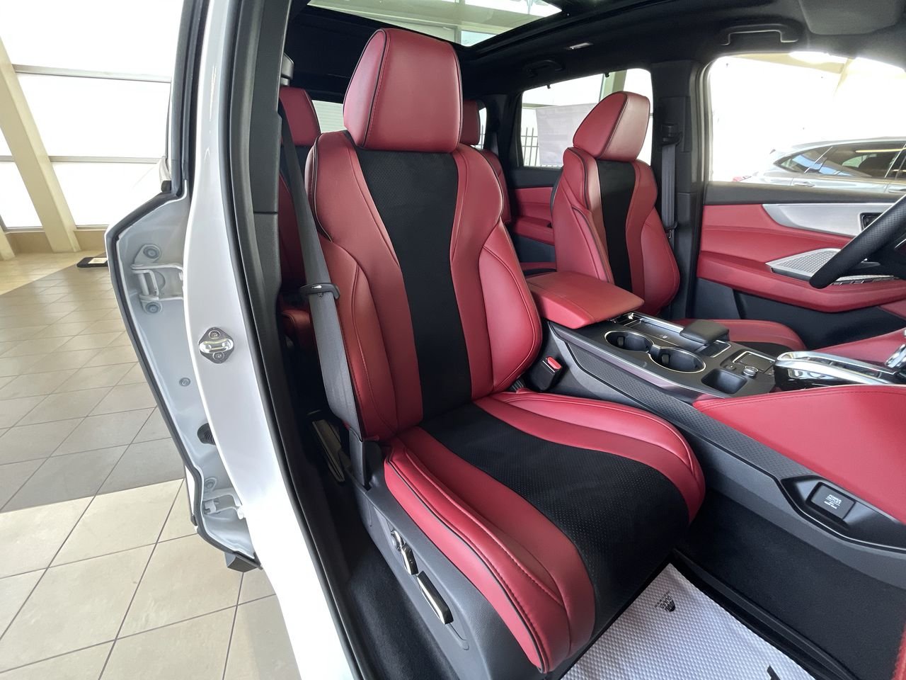 New 2024 Platinum White Pearl Acura A-Spec image 35