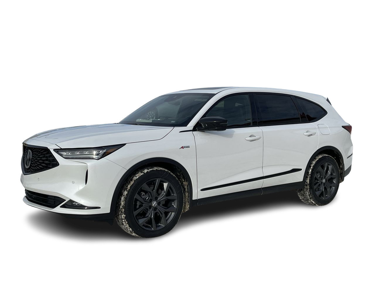 New 2024 Platinum White Pearl Acura A-Spec image 2