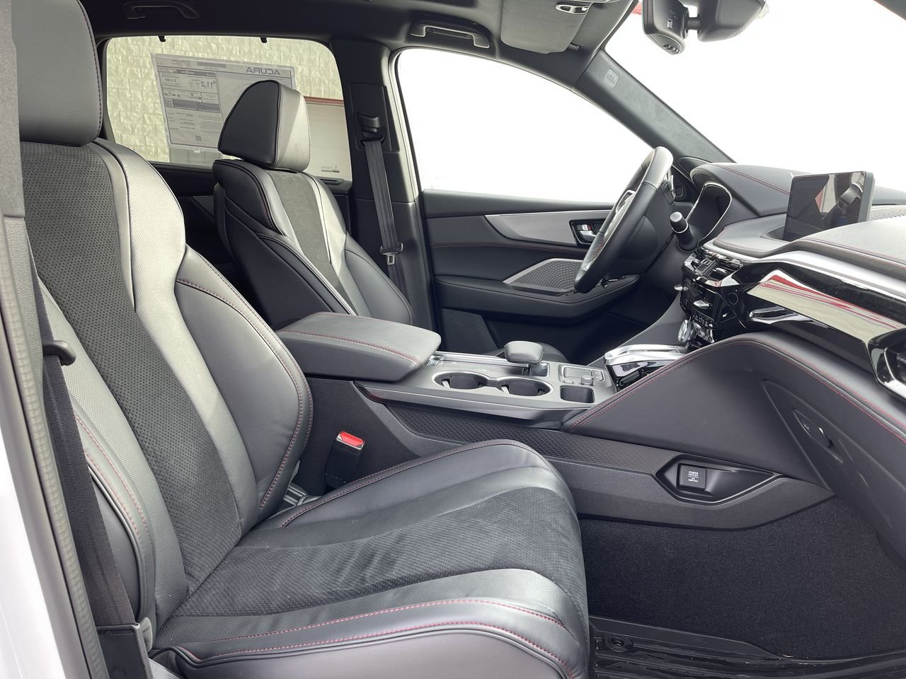 New 2024 Platinum White Pearl Acura A-Spec image 36
