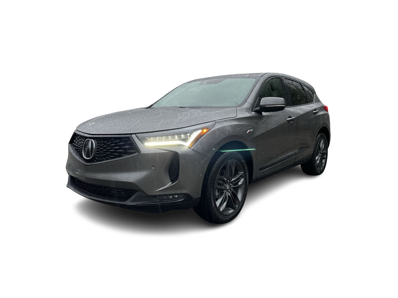 New 2023 Liquid Carbon Metallic Acura A-SPEC image 3