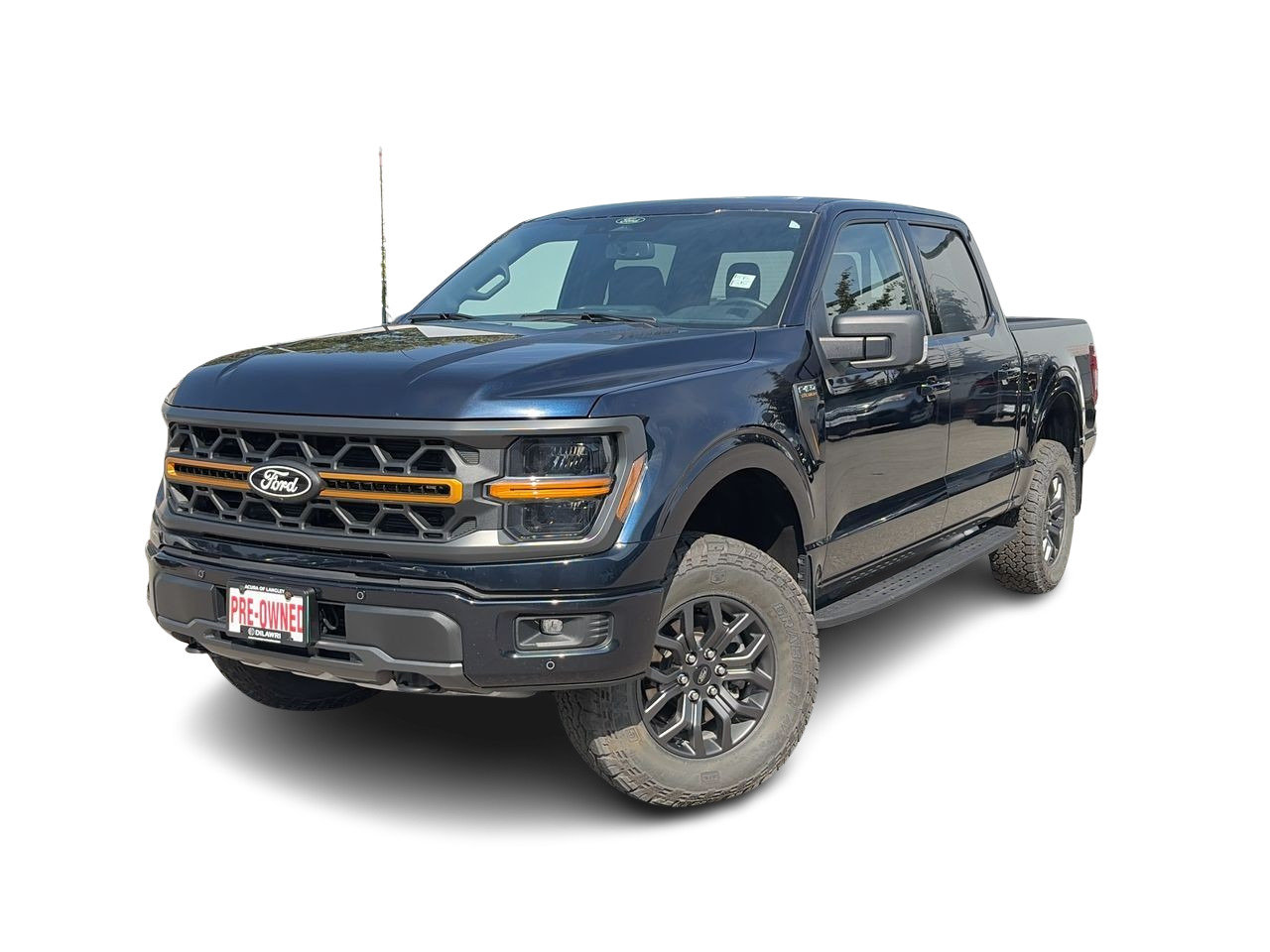 Antimatter Blue Metallic 2025 Ford F-150 Pickup Truck Four-Wheel Drive Automatic