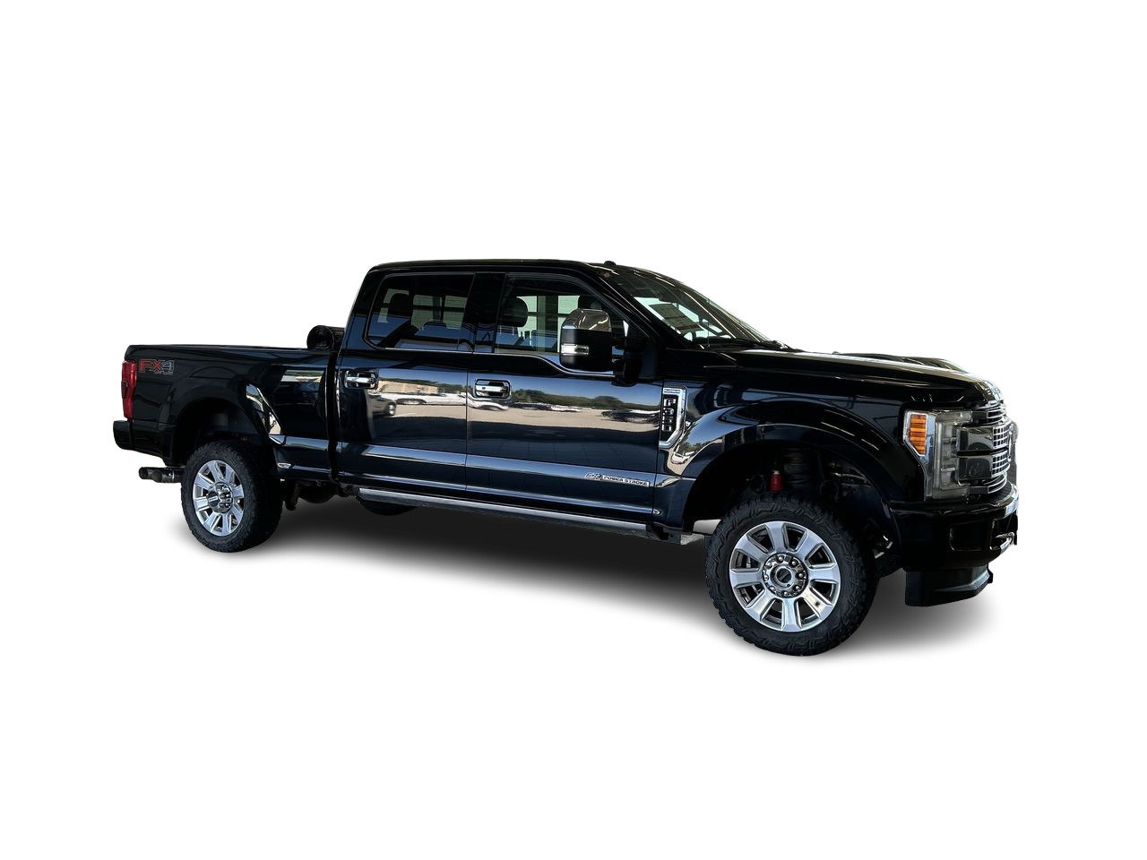 Used 2017 Shadow Black Ford 4x4 - Crew Cab SRW Platinum - 160 WB image 16